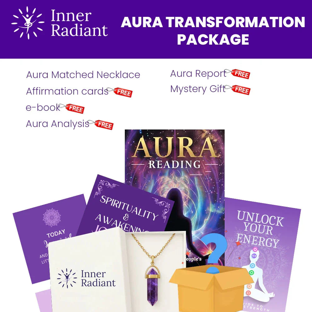 Divine Aura Goddess Pendant – Personalized Crystal Necklace in Your Aura Color