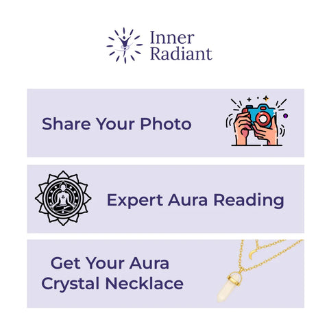 Divine Aura Goddess Pendant – Personalized Crystal Necklace in Your Aura Color